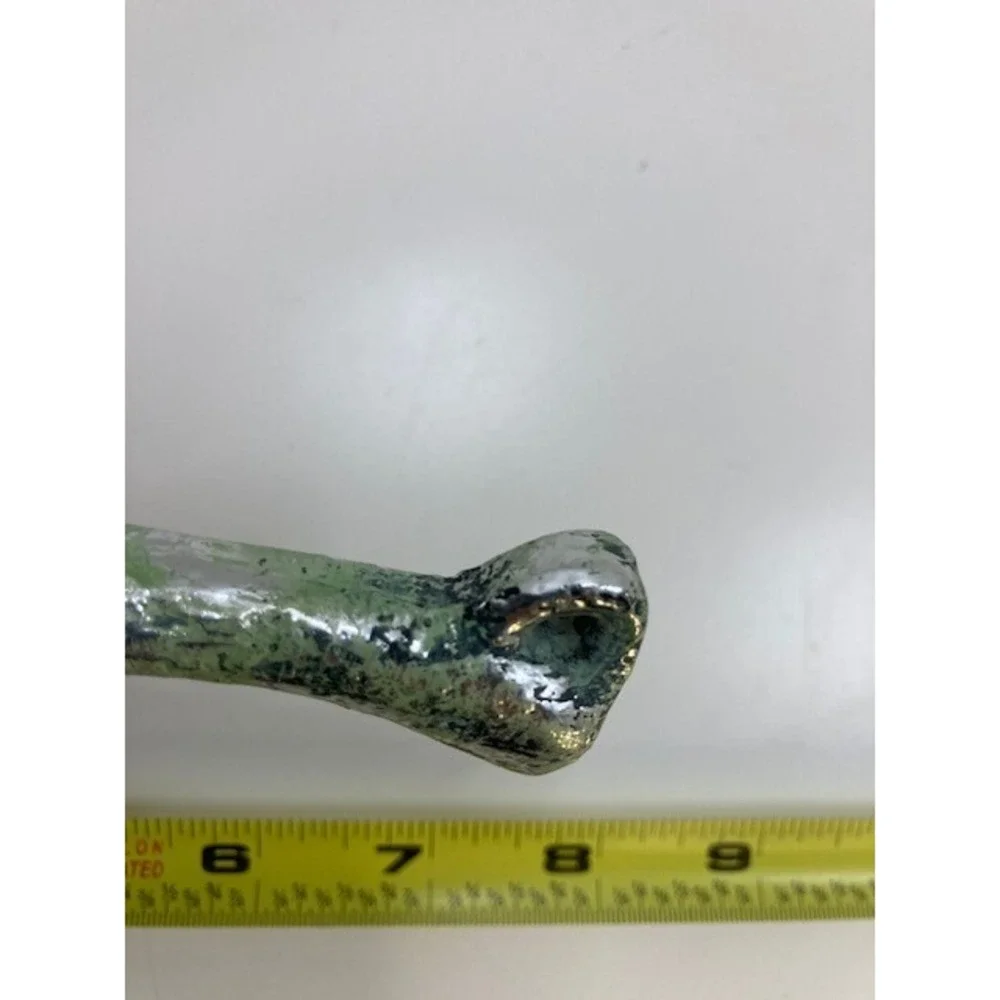 Vintage Green Pear Resin 8 inches Decorative Realistic‎ Fruit